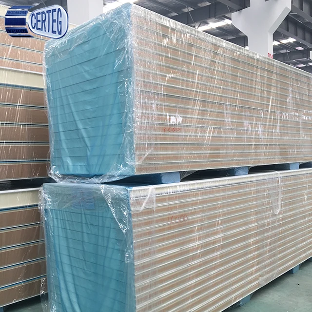 Heat Insulation Pu Sandwich Panels/sip Polyurethane Panel Sandwich For Prefab House - Buy Sandwich Panel,Panel Price,Sandwich Pa