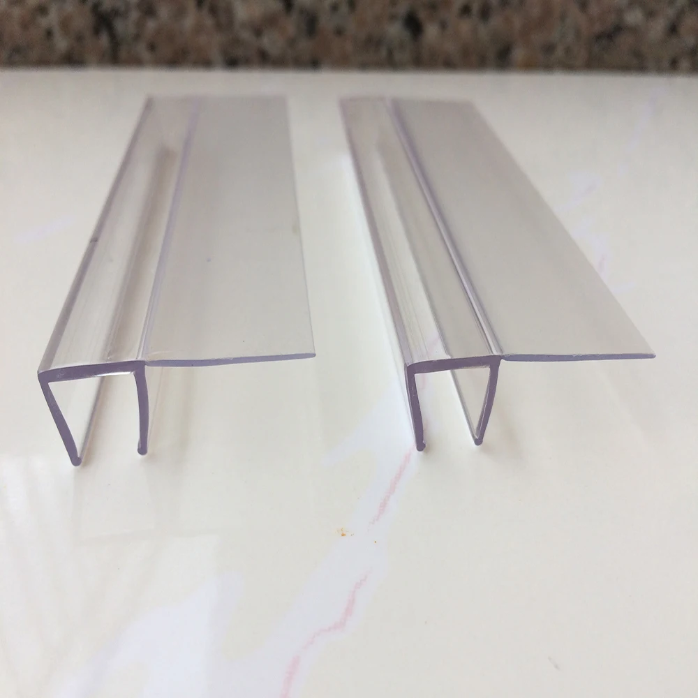 PVC Profile Glass Shower Door Seal Strip for Bathroom