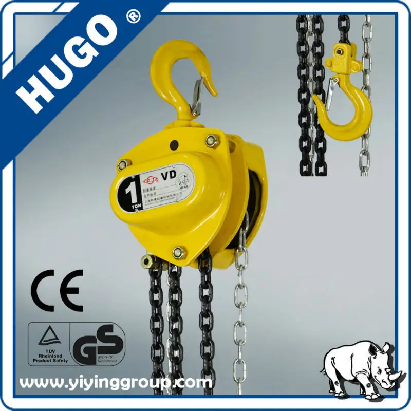 Made in China manual chain block chainsaw crain hoist chain