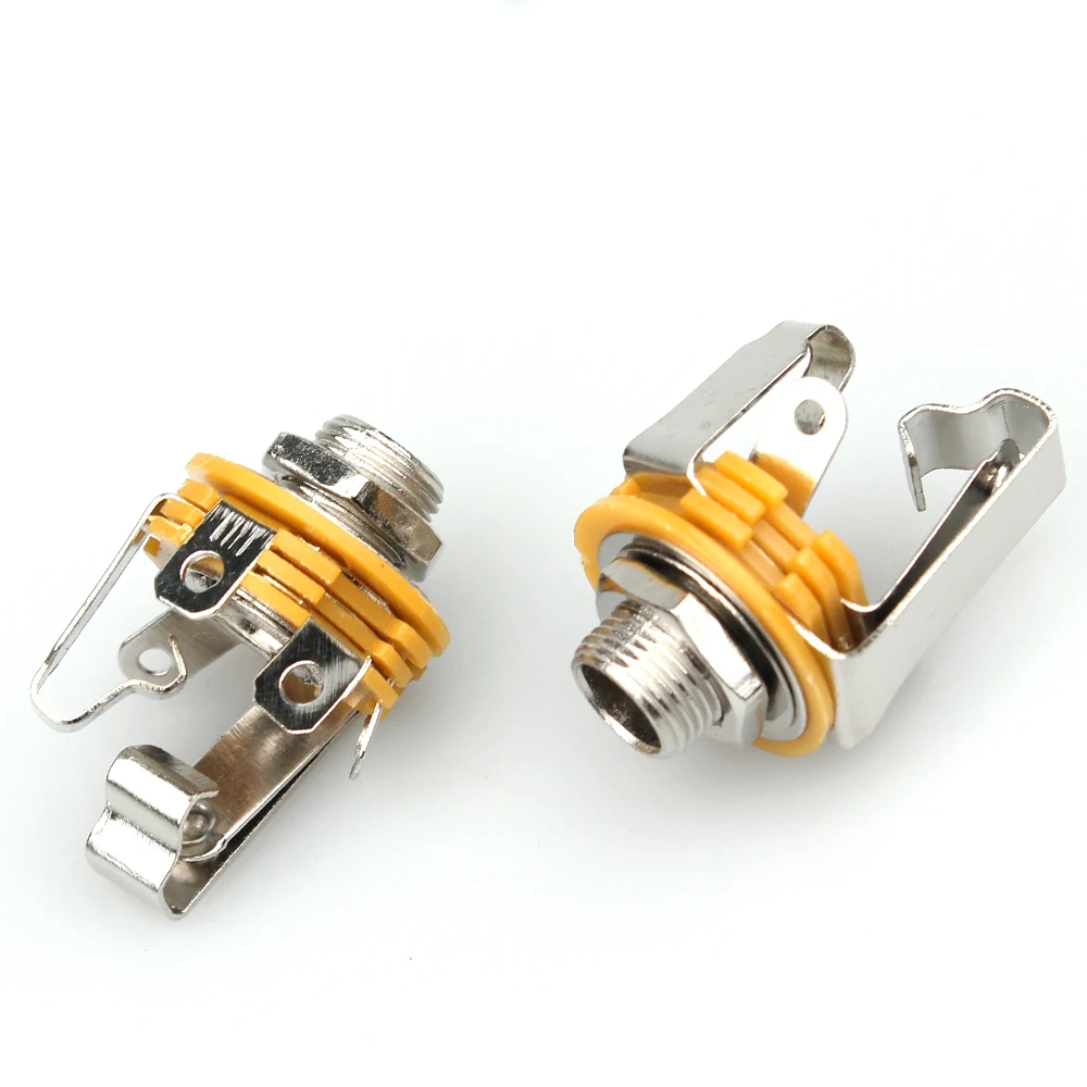 3.5mm mono socket/jack female connector panel mount Solder