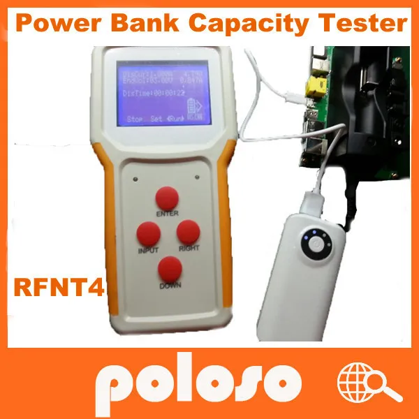 Poloso charge discharge test capacity voltage resistance 18650 battery tester