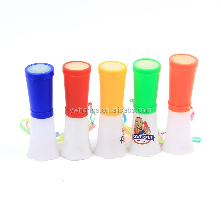 wedding stage decoration plastic football game air bugle/trumpet/horn