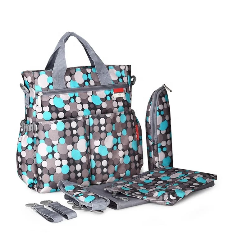 
2019 latest convenient storage large capacity big capacity felt diaper caddy tote bag 