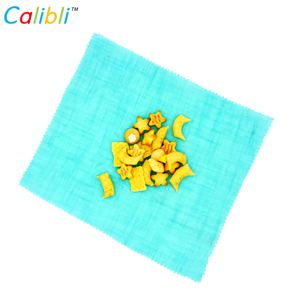 
2018 Amazon hot sale 100% Slight scent beeswax food wrap 