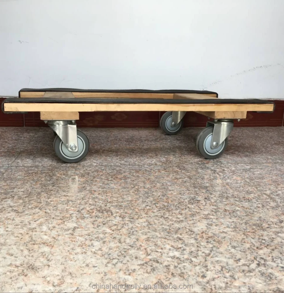 wood tool cart with swivel caster easy moving tool cart