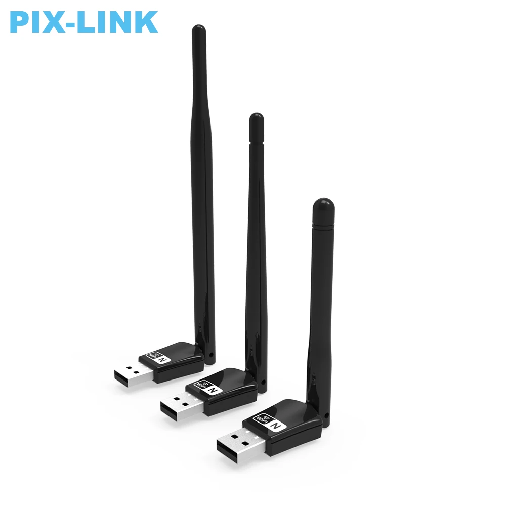  USB Wi-Fi беспроводной сетевой адаптер 2 4G 150M 802.11ac ключ с антенной для ноутбука и настольного компьютера