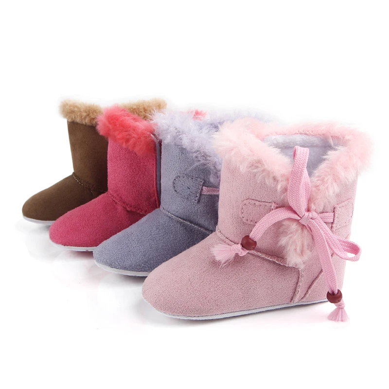 Производитель, мягкая подошва, теплые детские зимние сапоги для девочек