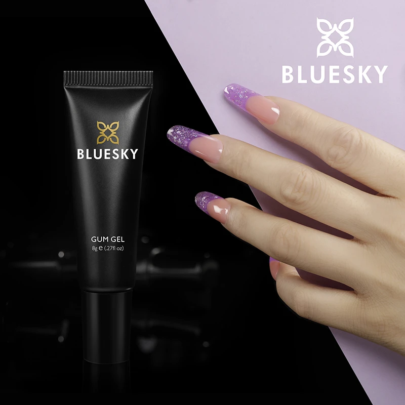  Акриловый полигель-лак для ногтей Bluesky Crystal