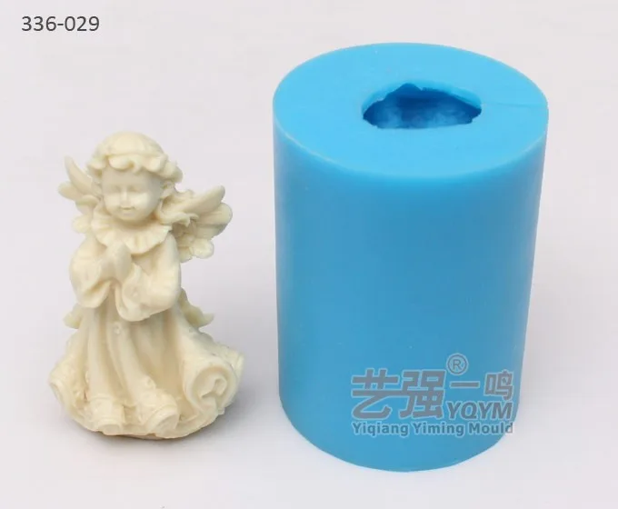silicone praying angel chocolate mould,fondant cake decorating tools, food grade silicone mold making