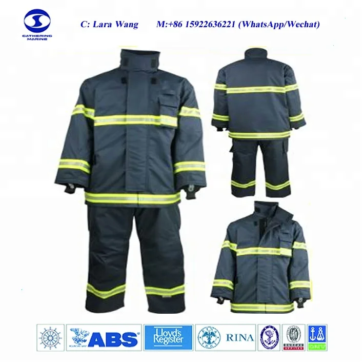 Nomex Fire Fighting Suit Fireman Uniform for Firefighters