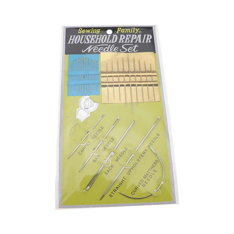 Sewing Tools Yellow Plate Embroidery Sewing Needles Needle Card