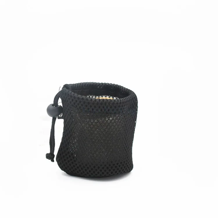 OEM personalized pouch mesh net bags for jewelry headphone