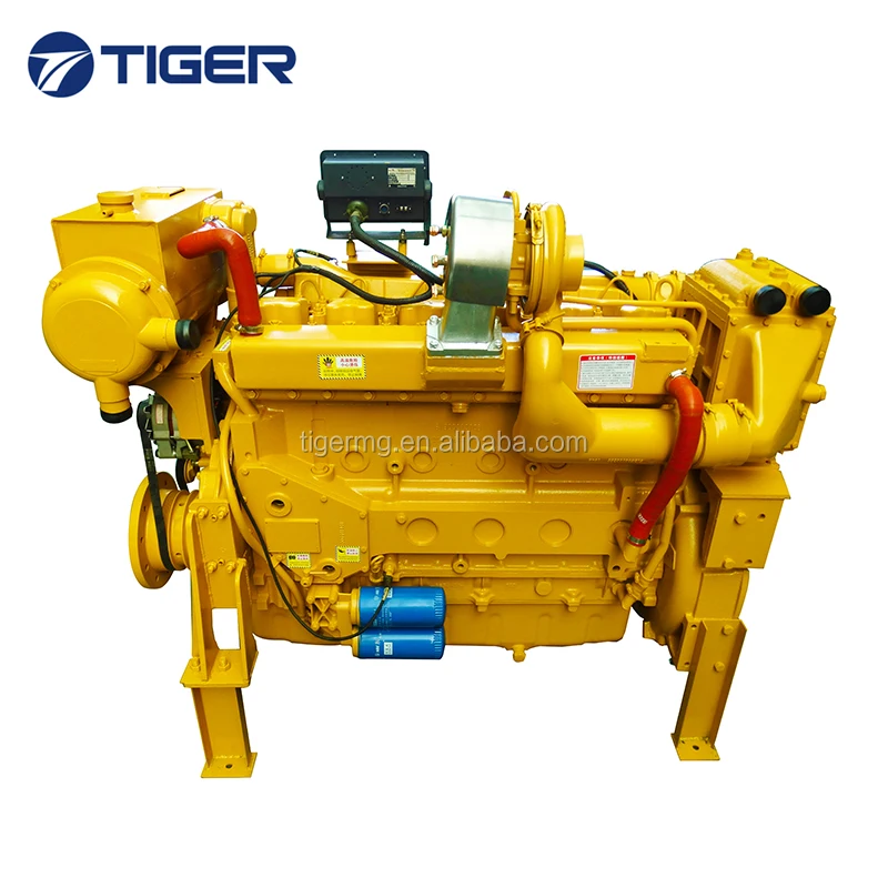 Weichai WP12C400-18 400hp 300kw marine propulsion diesel engine