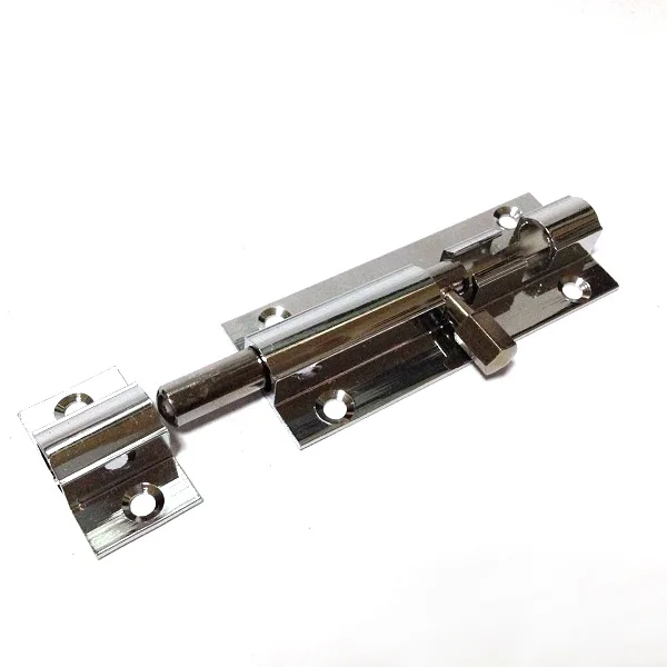 1.5 inch width aluminium door brass white flush bolt for double doors