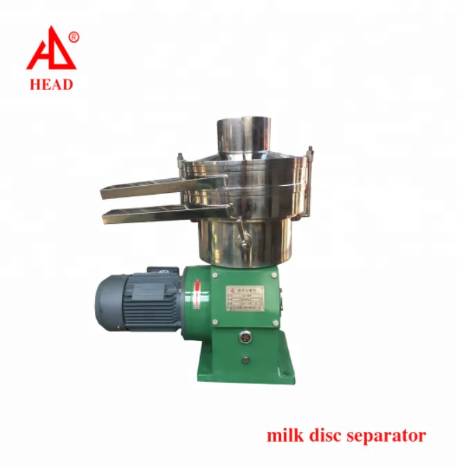 NRSDR-5 small milk dairy cream disc centrifuge separator with solid-holding bowl