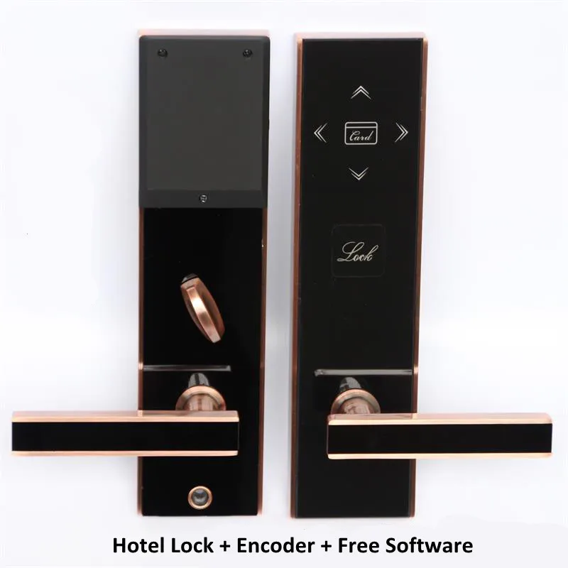 Заводская электронная смарт-система дверного вида с замком для отеля/квартиры