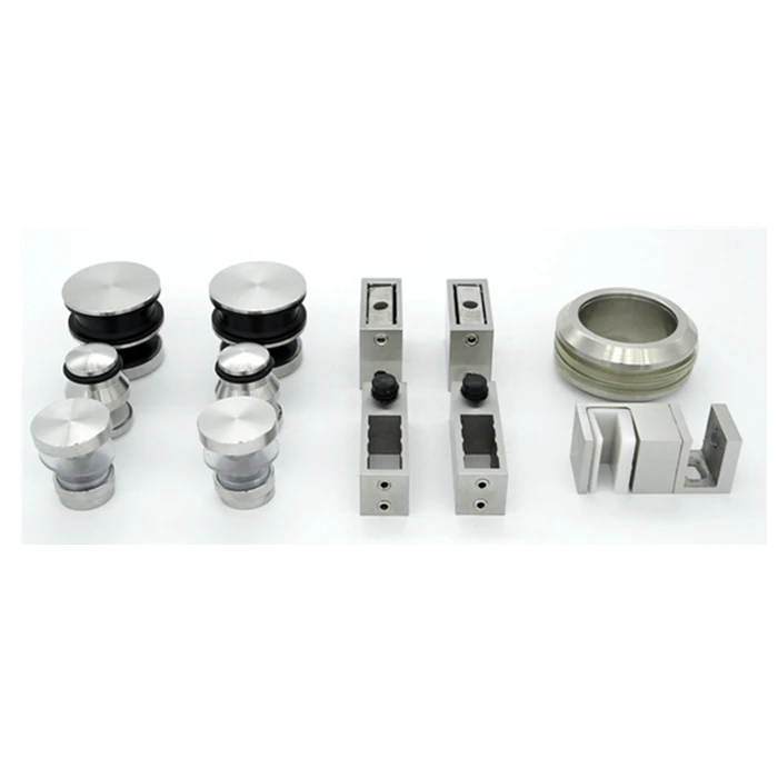 Frameless Glass Enclosed Simple Sliding Door Shower Room