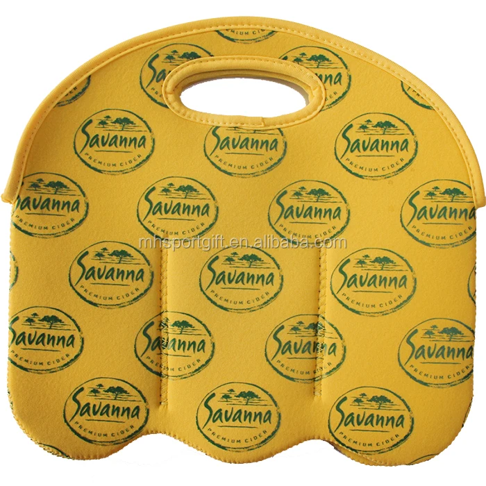 best selling neoprene beer bottle cooler bag for 6 or 8 beer bottle six beer cooler bag six pack can cooler bag