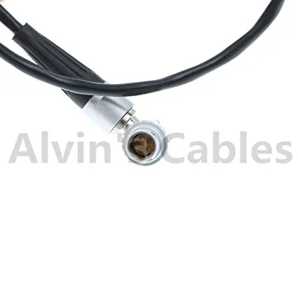 
Tentacle Sync Adapter Cable for 0B 5 Pin Connector to right angle 3.5mm Tentacle Timecode Generator 