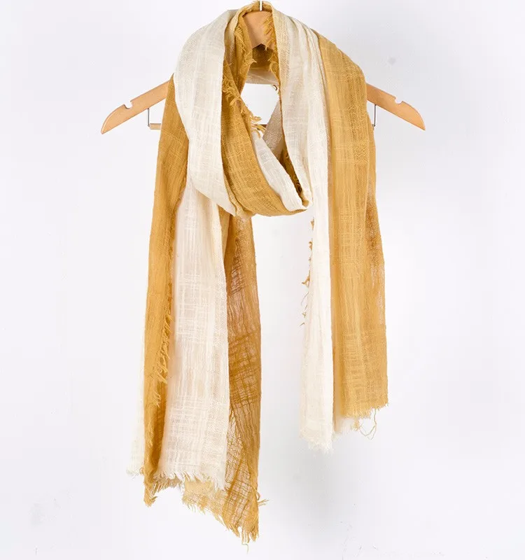 
2021 autumn 100% cotton scarf shawl 