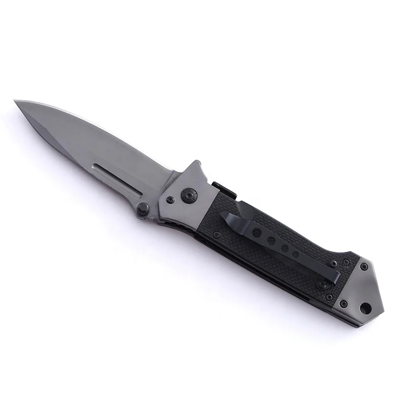 New Arrival Hand Tools black titanium coated Pocket Knife Outdoor Knife