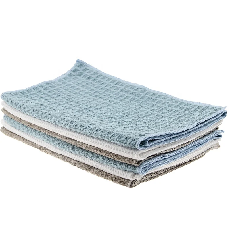 2019 Honeycomb Golf Towels 400gsm Custom Logo microfiber Gym Sport Bath Wholesale Beach Towel For Family Use