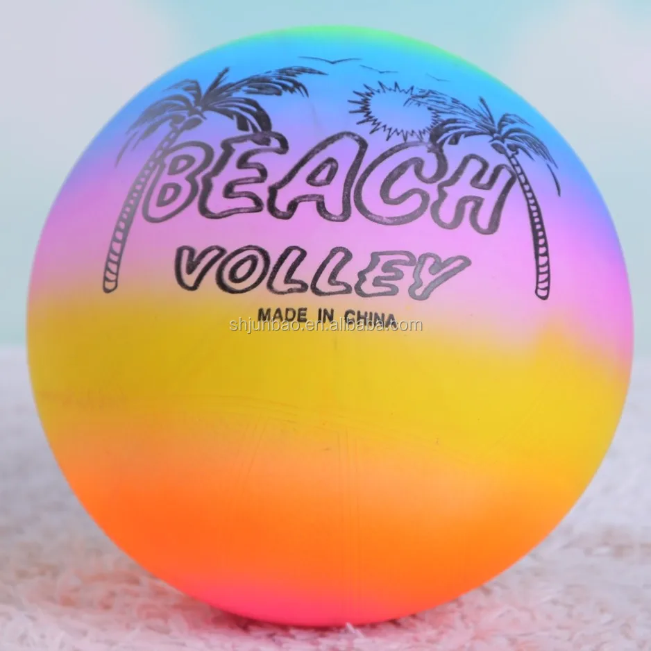 
custom clear pvc inflatable beach ball/deflated beach ball 