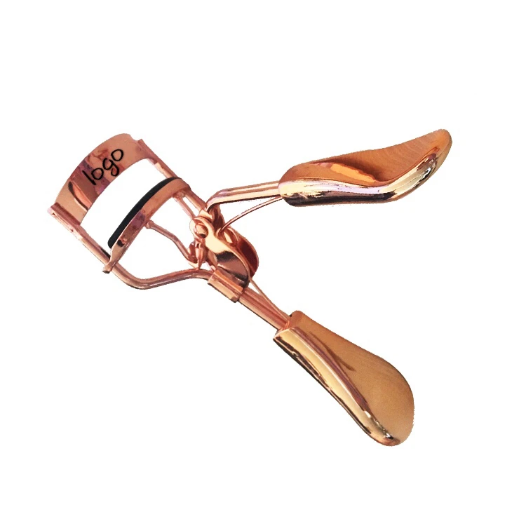 private label  Eyelash tools stainless steel rose gold eyelash applicators