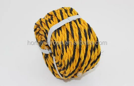 3 Strands Tiger Rope PE Rope PP Rope