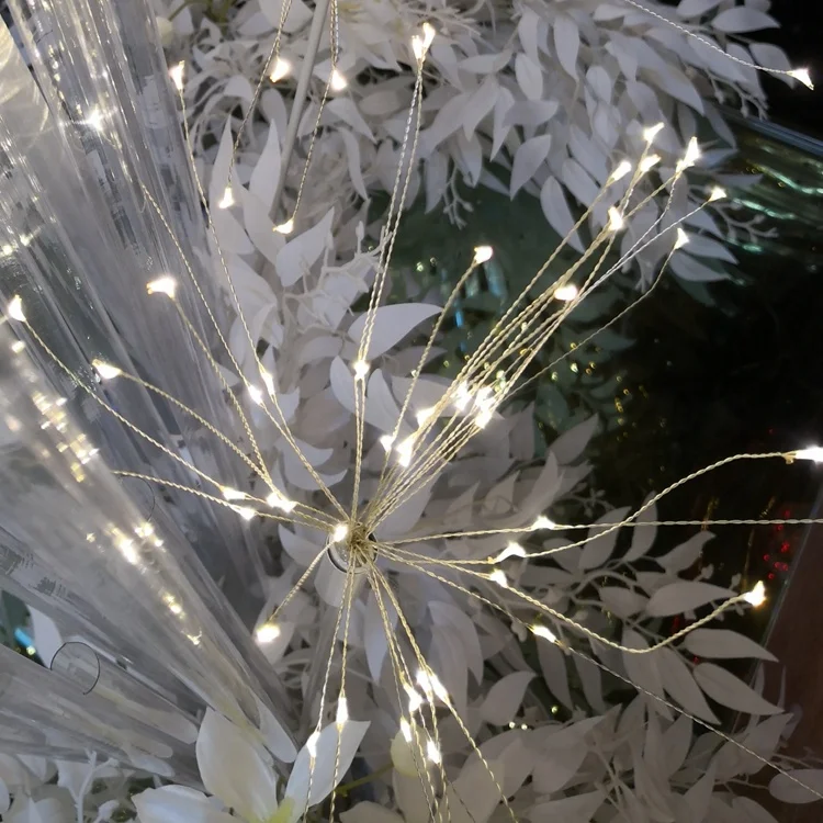 2019 latest wedding decorations fireworks ground pin lamp stage Decoration for wedding party event, christmas LED decoration