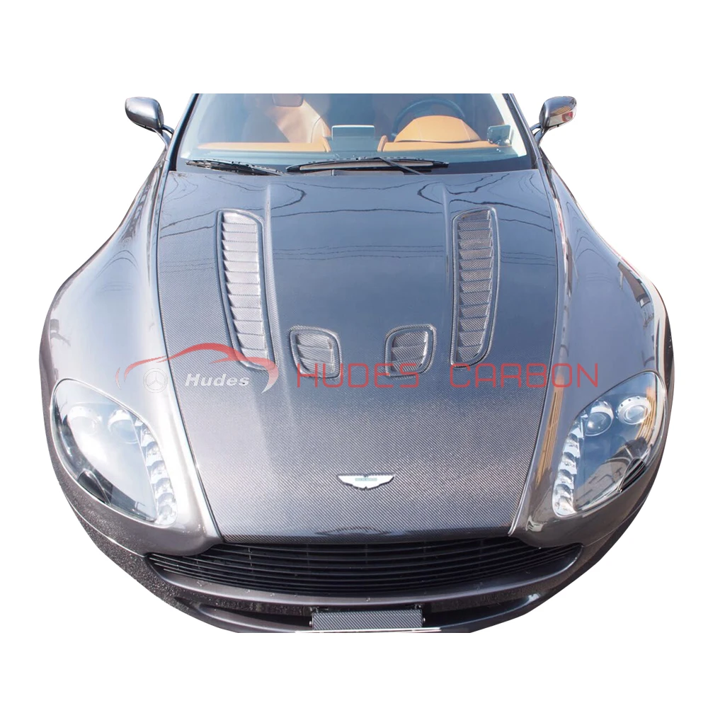 Для Aston Martin Vantage V8 Carbon Hood V12 look