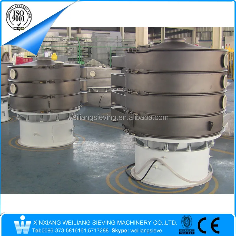 Telsonic Artech ultrasonic circular vibrating screen separator machine