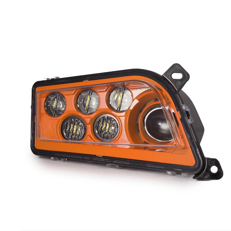 ATV Угловые глаза синий зуб контролируемый ATV RGB светодиодная фара для RZR 1000 Polaris