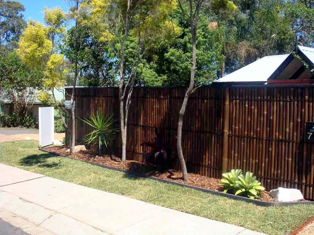 Bamboo Rolled Fence