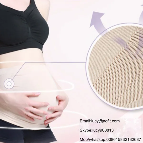Aofeite OEM service factory maternity wear pregnancy belly band/ maternity support belt / back brace pregnancy