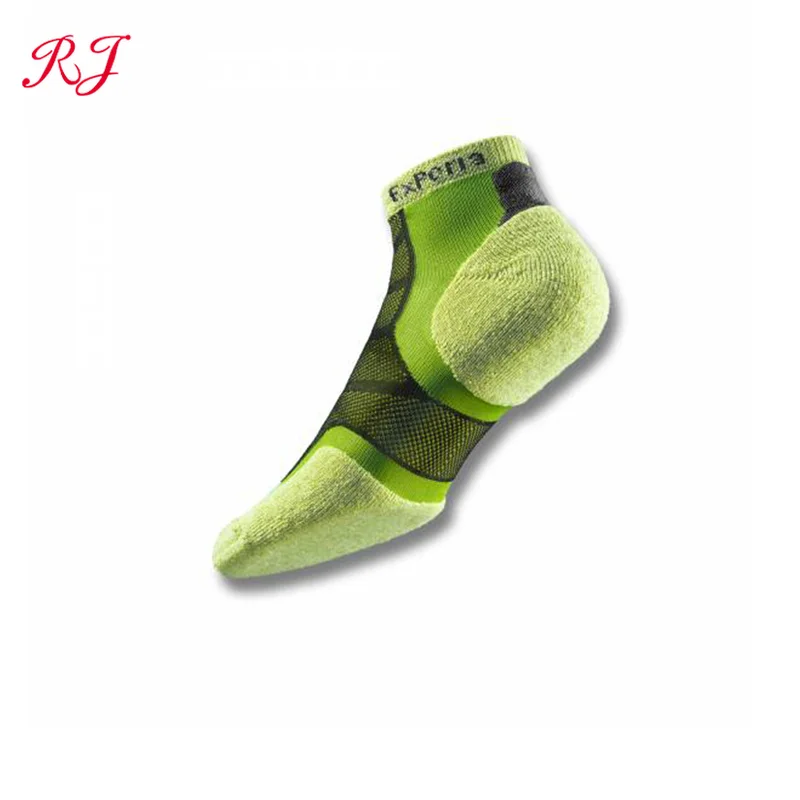 RJ-I-0016 sport padded socks padded ankle socks cushioned socks