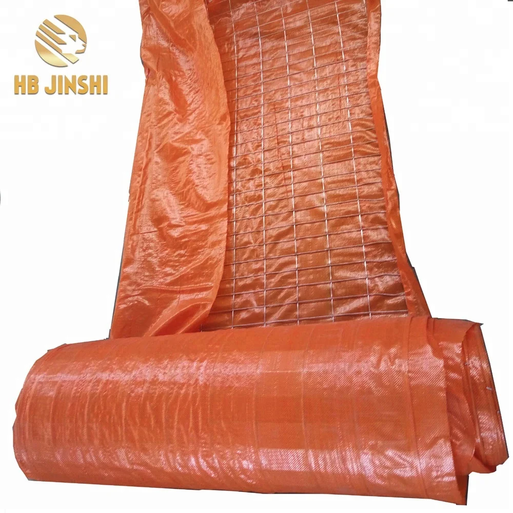 
70gsm Landscape Woven Fabric Silt Fence with mesh 
