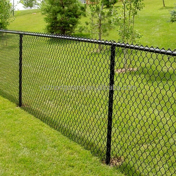 5 foot,6 foot galvanized and pvc coated chain link fence (Anping factory)