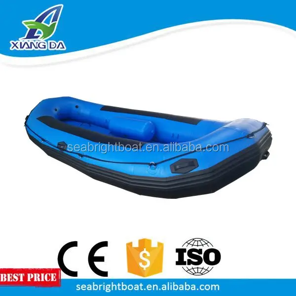 Blue PVC 6 to 8 person life pool river raft