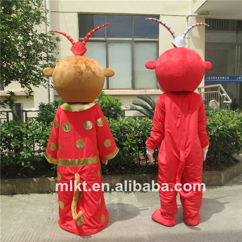 
Adult age group OEM supplier promotion cheap adult classical Chinese new year mascot costume 
