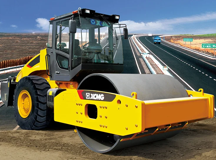 
High Quality Factory 26ton Mechanical Single Drum Vibratory Road Roller XS263J 