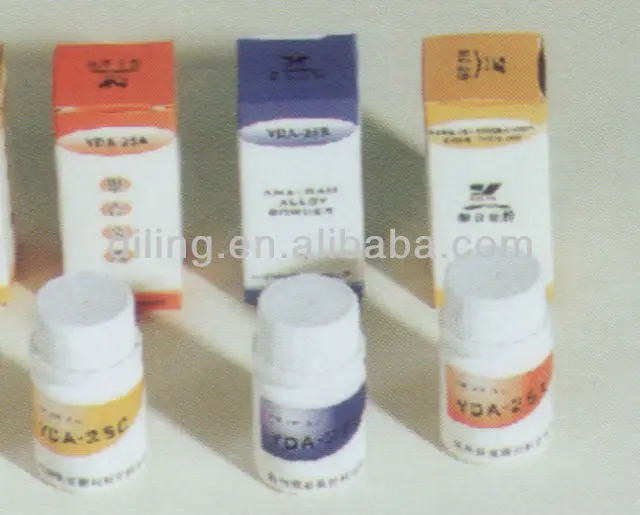 Горячая распродажа стоматологическая сплава порошок F-2 для медицинского применения