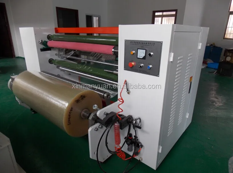 Hot sale Double shaft turret adhesive tape slitter and rewinder machine