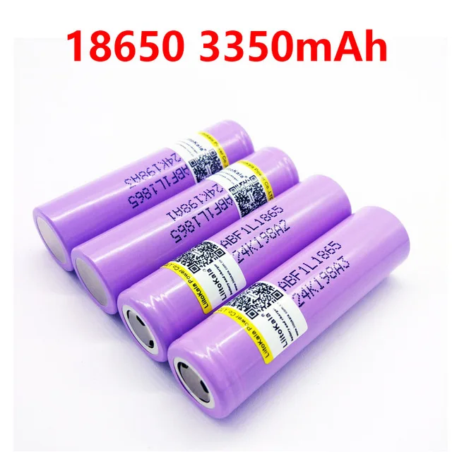 
Liitokala lii-F1L Originals 3.6 v 18650 INR18650 F1L 3000 mah 3350 mah 3400 mah 4.2 v Cut Off Rechargeable Battery for 