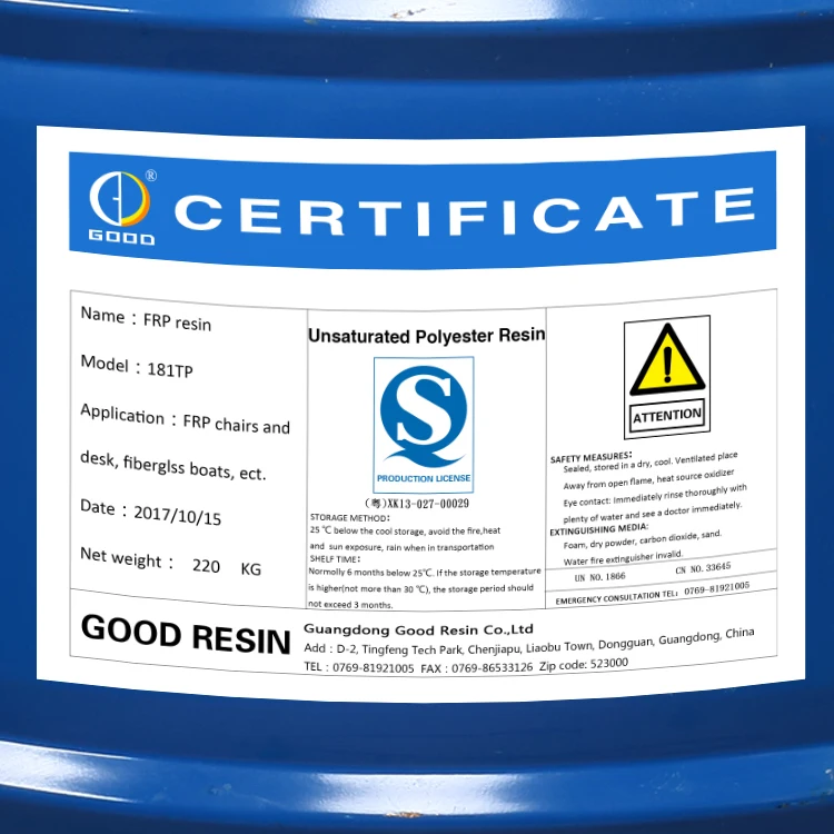 
Factory wholesale polyester resin for fiberglass liquid orthophthalic polyester resin for general purpose frp products 