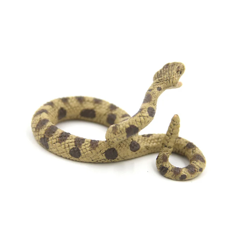 
 Имитация животных, игрушки, дикая погремушка, змея, ПВХ игрушки для детей  