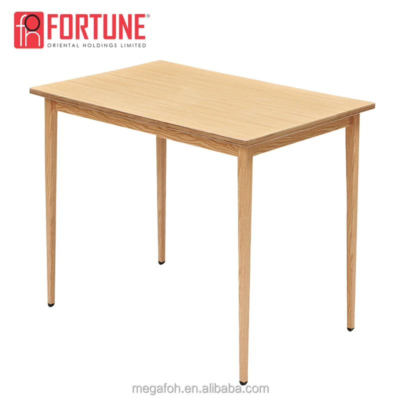 Guangzhou commercial wholesale restaurant furniture wood fast food dining tables