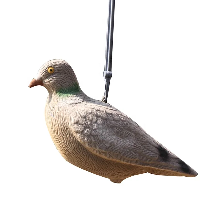 High Quantity Flocked Flying Pigeon Outdoor Shooting Animal Bird Decoy Garden Scarer Scarecrow Ornament