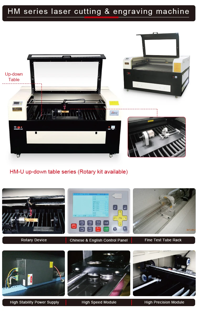 Made in China laser gasket cutting machine+pet id tag engraving machine
