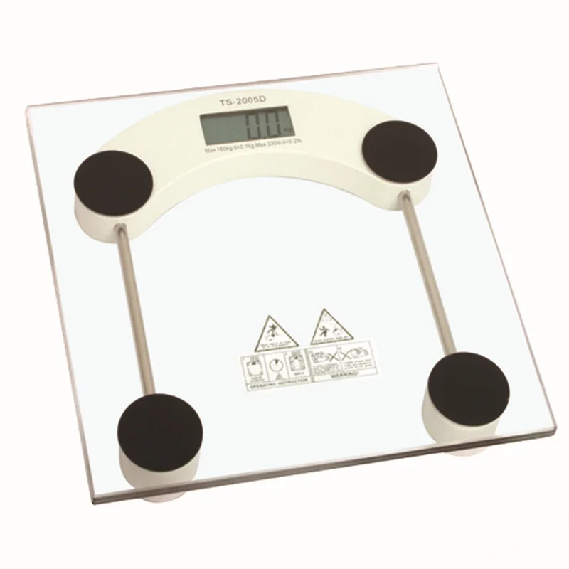 2021 180KG Clear glass with CE, HoHS Certification bathroom Digital Body Scale